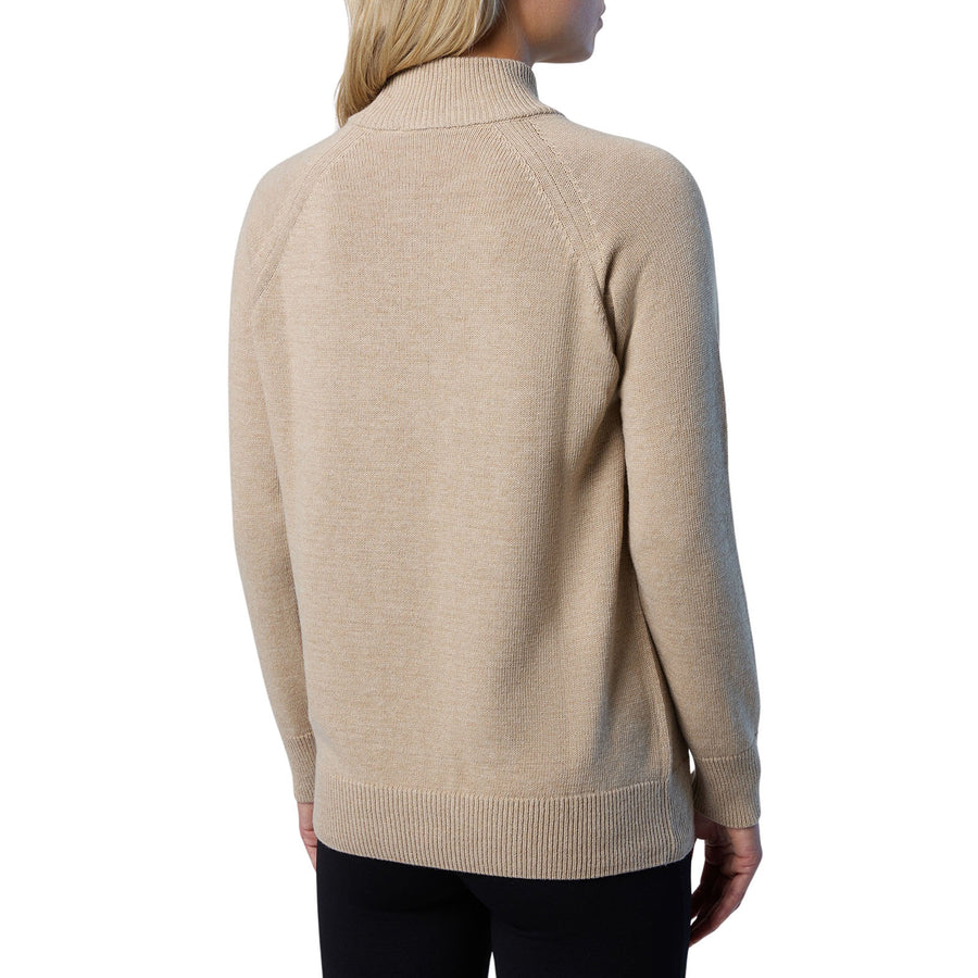 Maglione donna a collo alto in cashmere