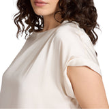 Blusa donna in raso