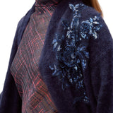 Maxi cardigan donna in mohair