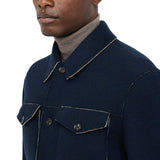 Giubbotto uomo in lana