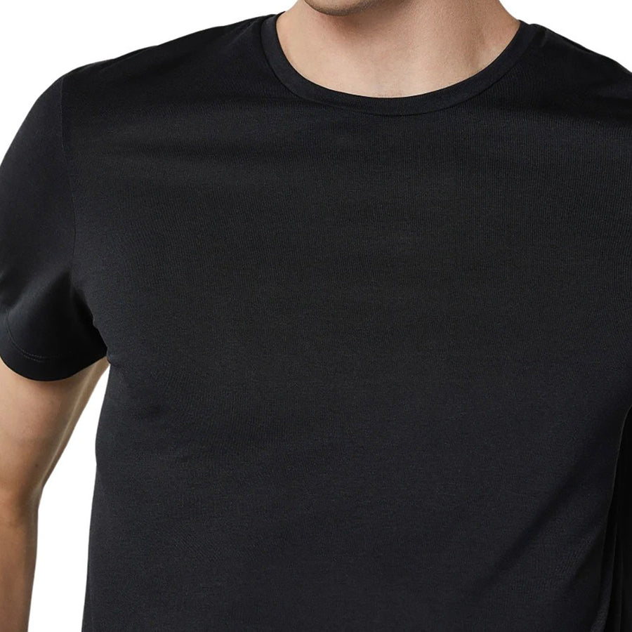 T-shirt uomo slim fit in lyocell e cotone