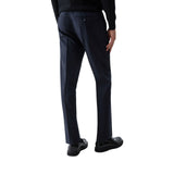 Pantaloni uomo tapered fit in misto lana