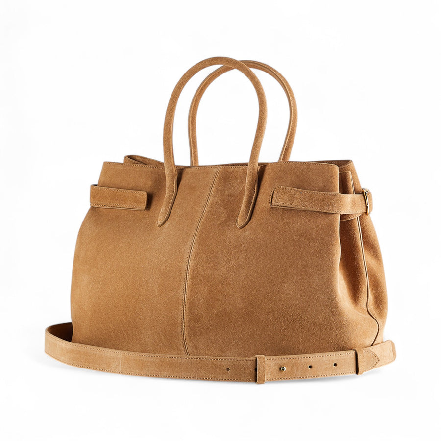 New Business borsa grande in suede