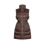 Gilet donna lungo imbottito