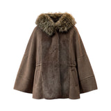 Parka donna in ecopelliccia