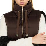 Gilet donna lungo imbottito