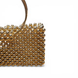 Pochette donna con perle oro
