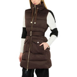 Gilet donna lungo imbottito
