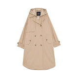 Trench donna lungo sfoderabile