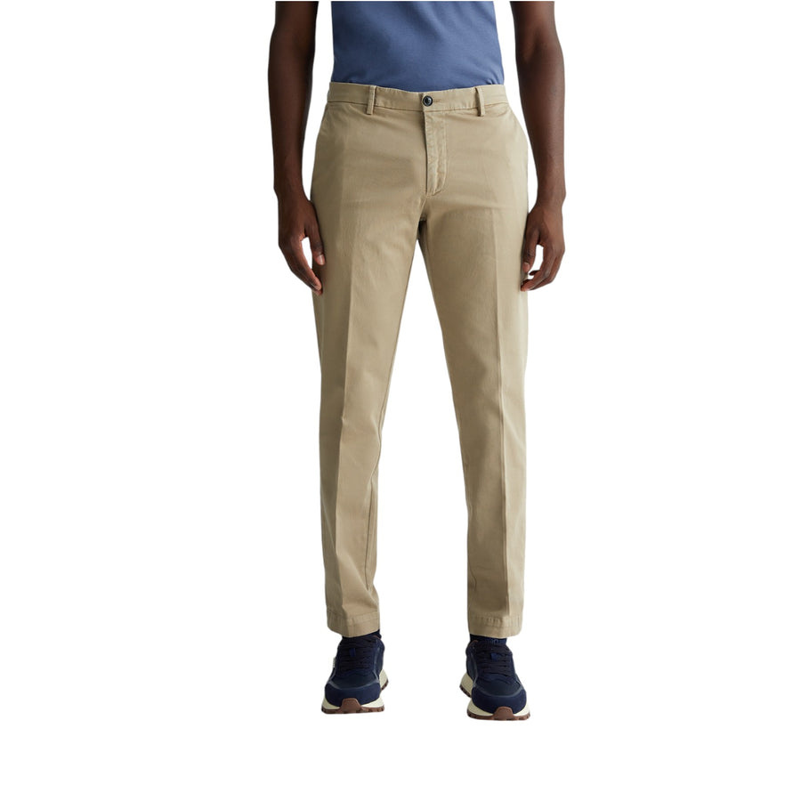 Pantaloni chino beige uomo