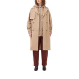 Trench donna lungo sfoderabile