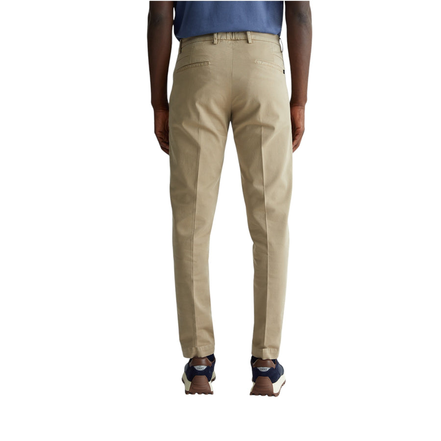 Pantaloni chino beige uomo