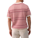 T-shirt uomo in maglia