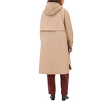 Trench donna lungo sfoderabile
