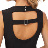 Abito donna tubino in cady