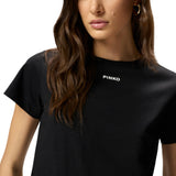 T-shirt donna con logo PINKO