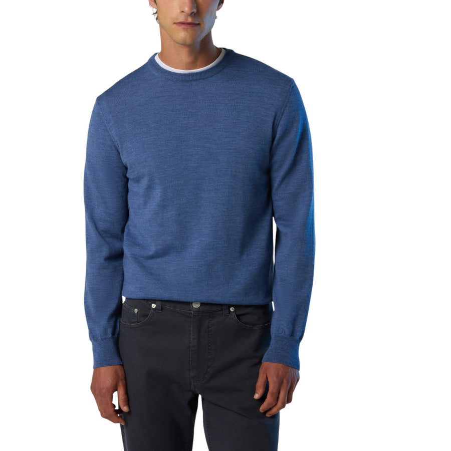 Maglione uomo girocollo in lana