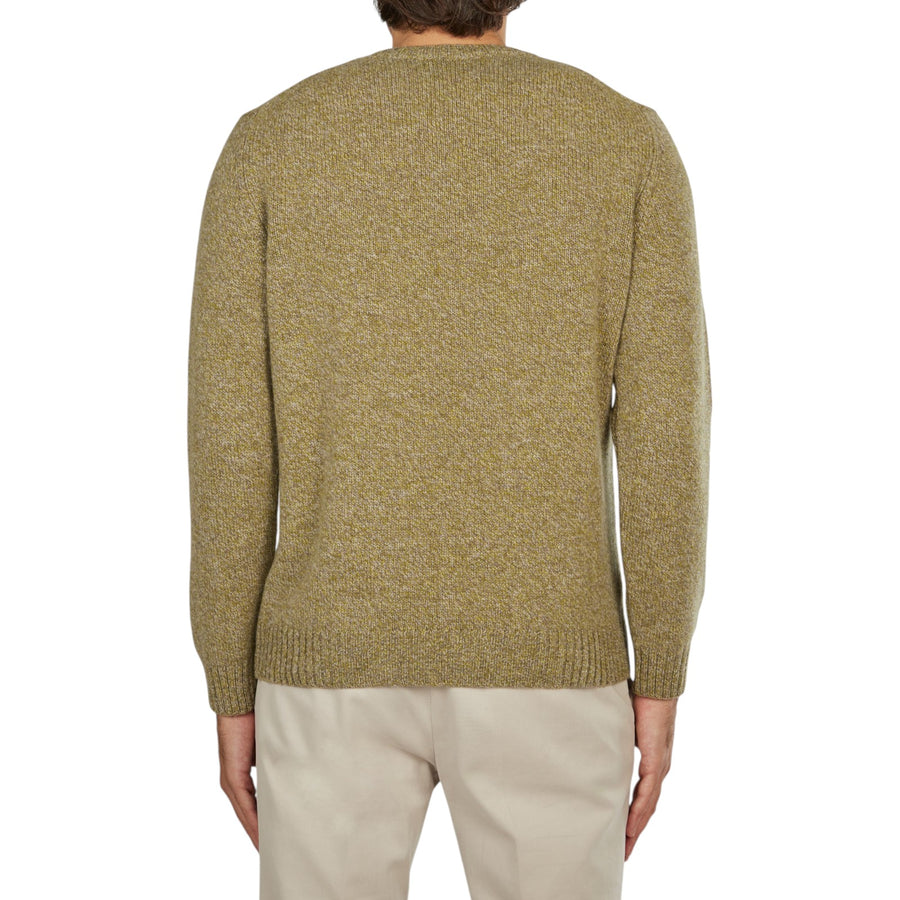 Girocollo uomo slim fit in lana Geelong