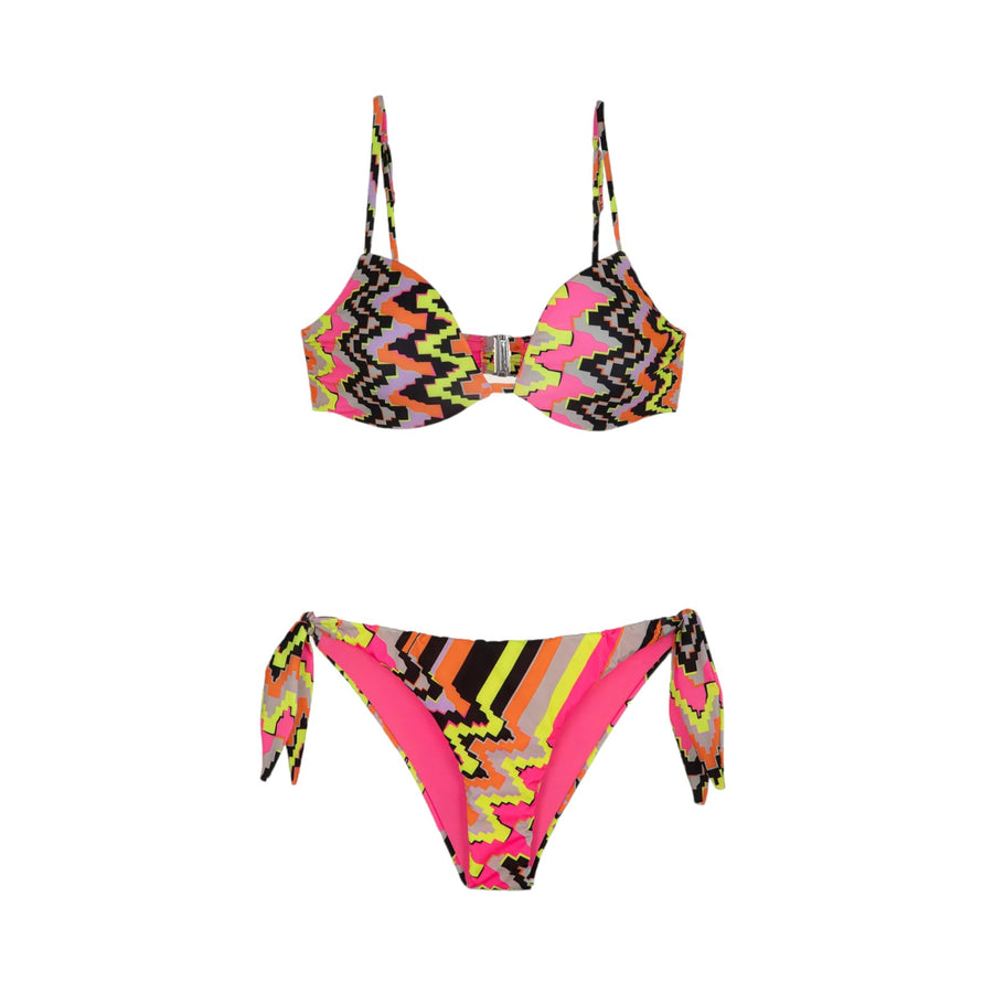 Bikini push-up e slip regolabile ethos donna