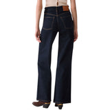 Jeans donna flare con bandana