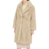 Giaccone donna in pelliccia sintetica