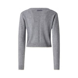 Cardigan donna con scollo a V