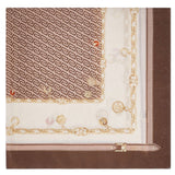Foulard donna grande con stampa charms