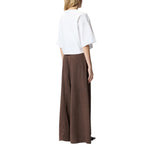 T-shirt donna cropped con ricamo Love Birds