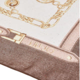 Foulard donna grande con stampa charms