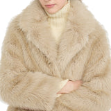 Giaccone donna in pelliccia sintetica