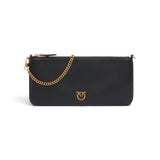 Horizontal donna Flat Bag in pelle