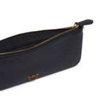 Horizontal donna Flat Bag in pelle