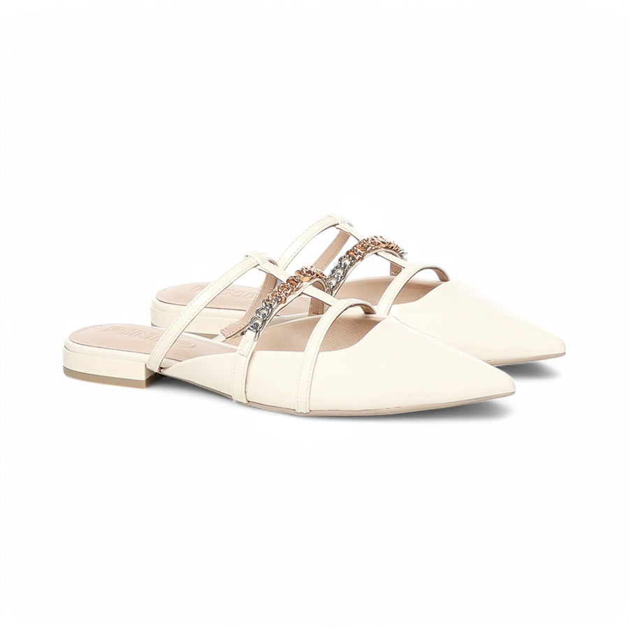 Ballerine donna mules in vernice