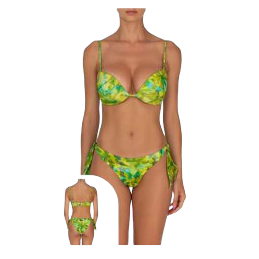 Bikini push-up e slip regolabile  donna