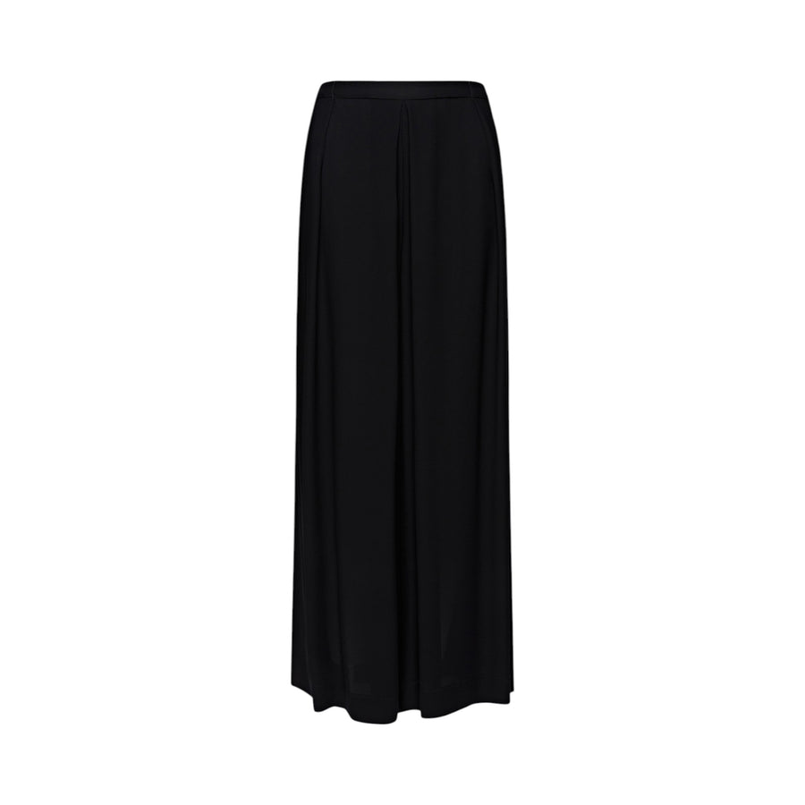 Pantaloni donna ampi con pieghe