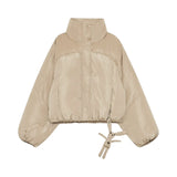 Piumino donna corto oversize