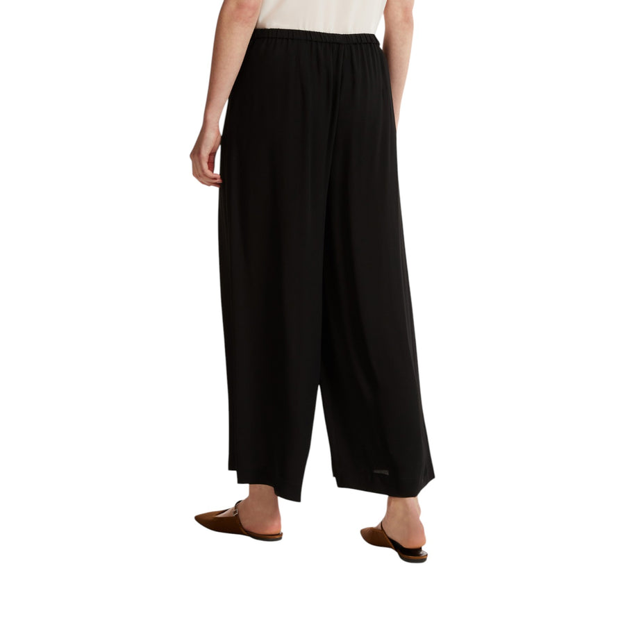 Pantaloni donna ampi con pieghe