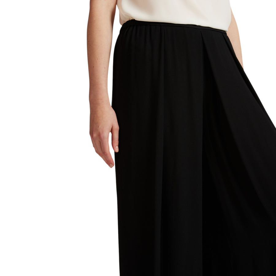 Pantaloni donna ampi con pieghe
