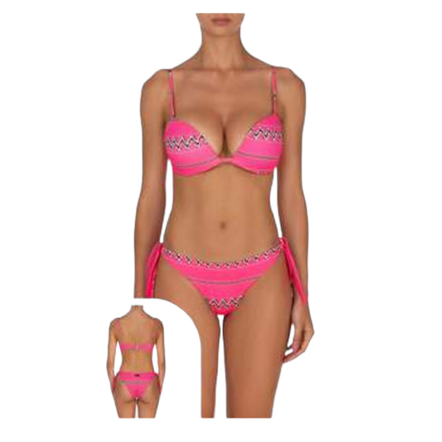 Bikini push-up e slip regolabile  donna