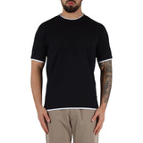 T-shirt Uomo Profili a Contrasto QB24