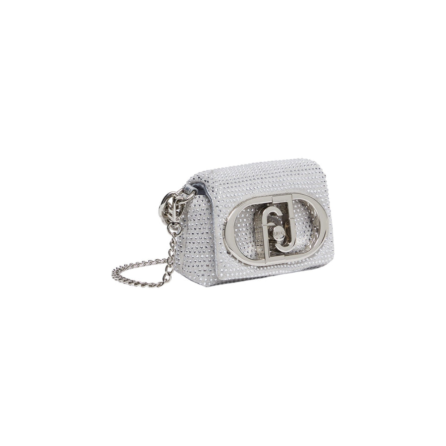 Mini donna borsa LaPuffy con strass