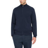 Cardigan uomo in cotone con zip