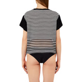 T-shirt donna rigata
