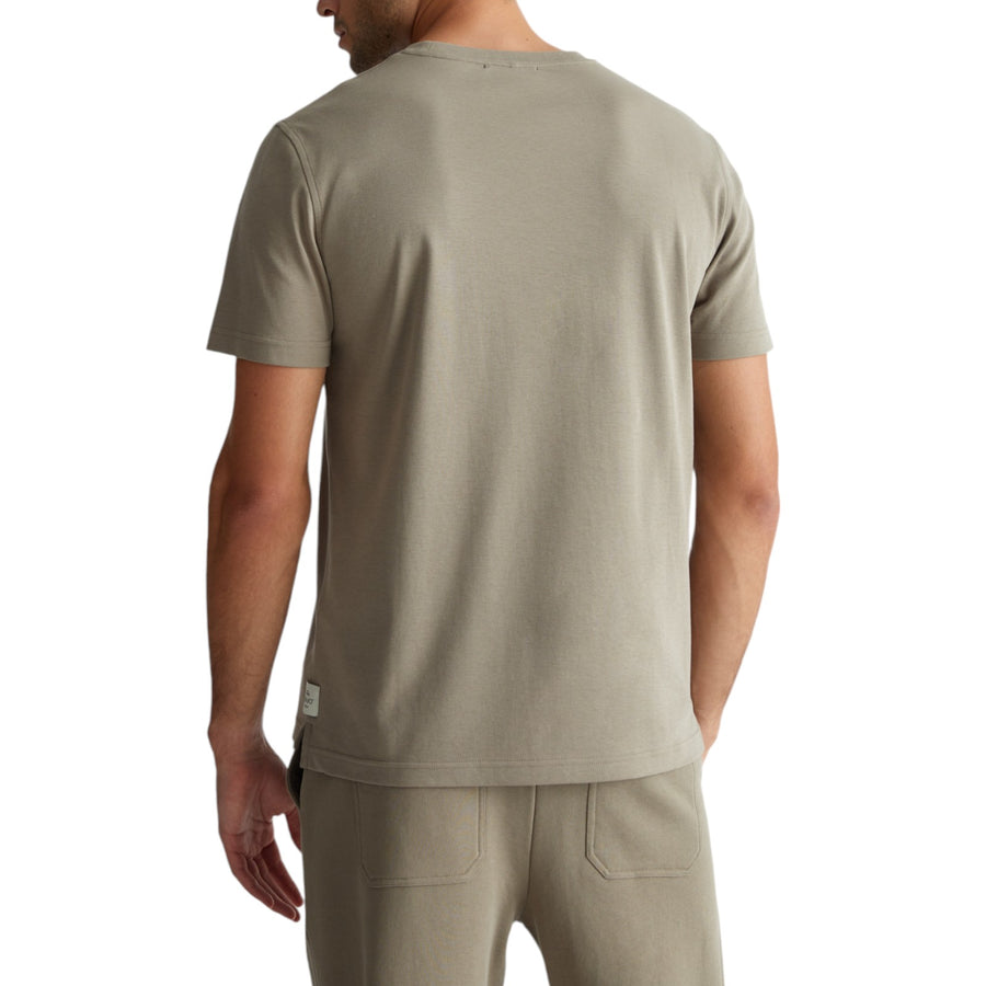 T-shirt uomo marrone regular fit