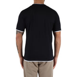 T-shirt Uomo Profili a Contrasto QB24