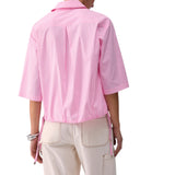 Camicia donna a maniche corte