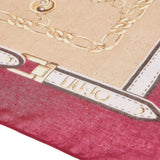 Foulard donna grande con stampa charms