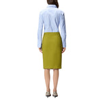 Camicia donna  in cotone a righe con logo