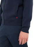 Cardigan uomo in cotone con zip