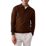 Polo uomo in lana e cashmere